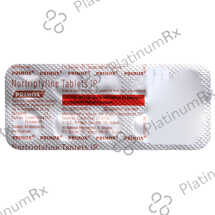Primox 25mg Tablet 10s