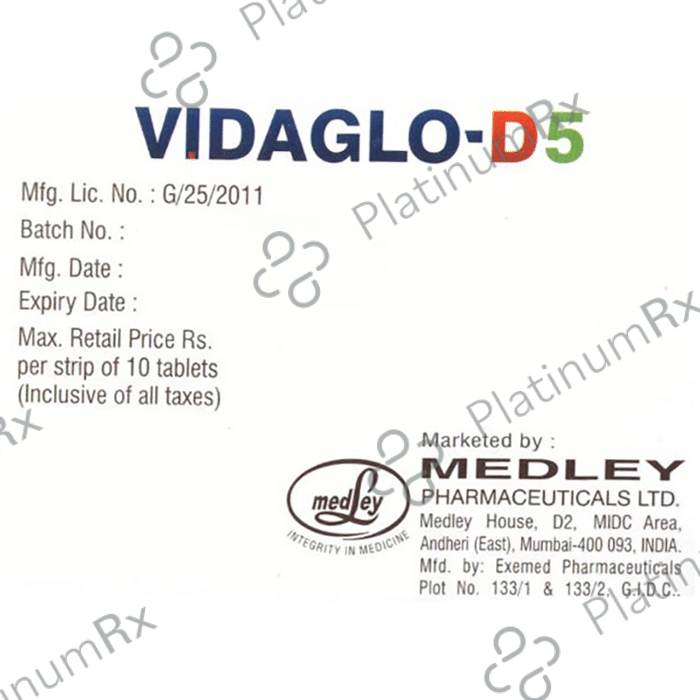 Vidaglo-D5 Tablet SR