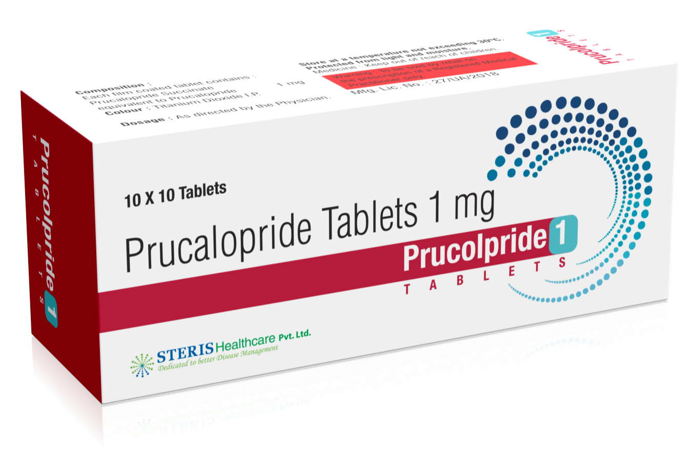 Prucolpride 1mg Tablet 10s