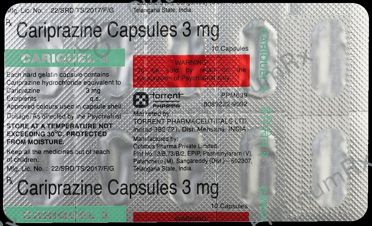 Cariquel 3mg Capsule 10s