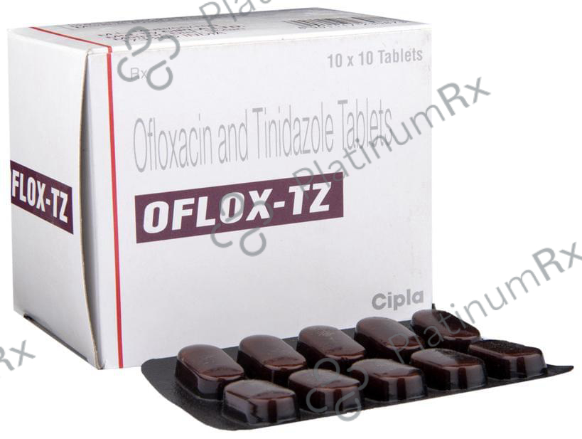 Oflox TZ 200/600mg Tablet 10s