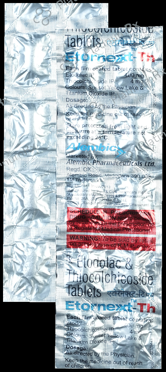 Etornext TH 400/4mg Tablet 10s