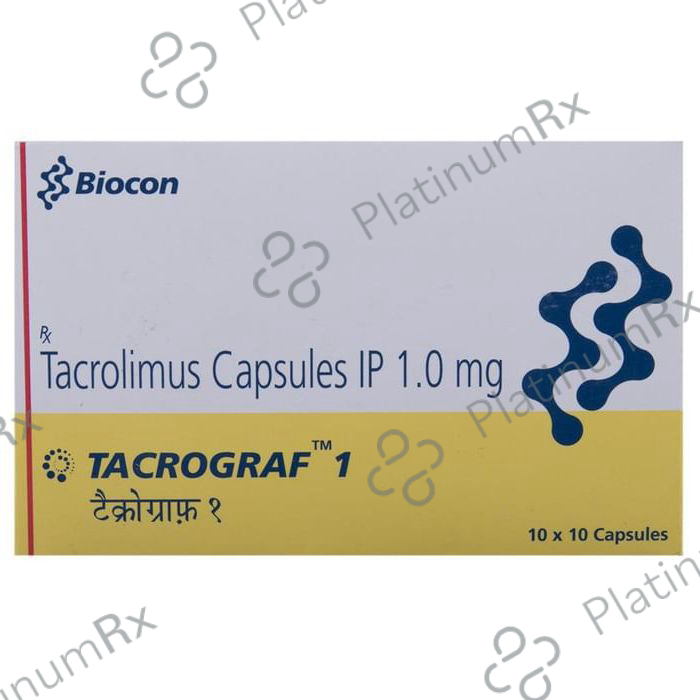 Tacrograf 1mg Capsule 10s