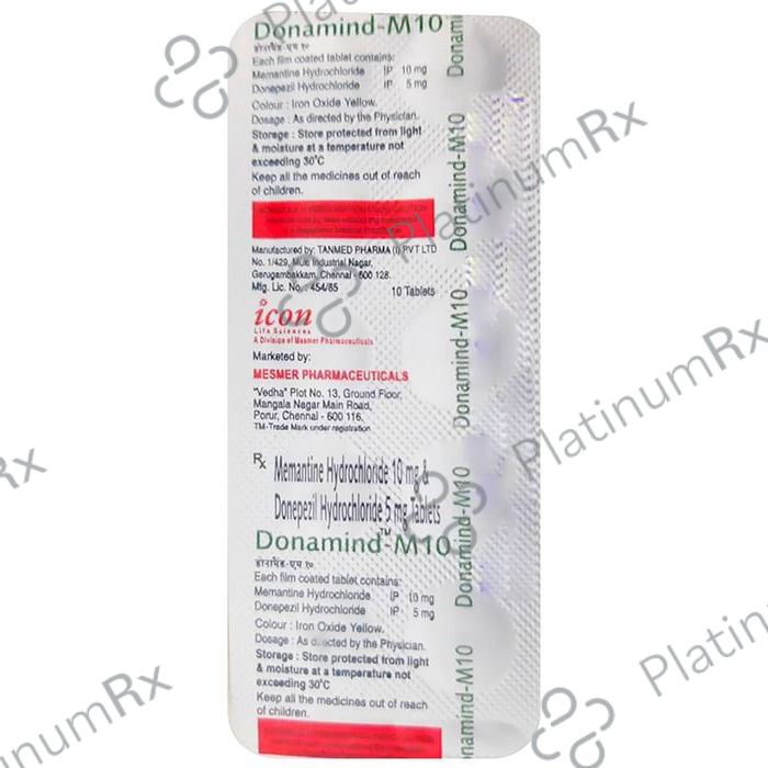 Donamind M 5mg/10mg Tablet