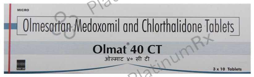 Olmat 40 CT Tablet 10 tablets