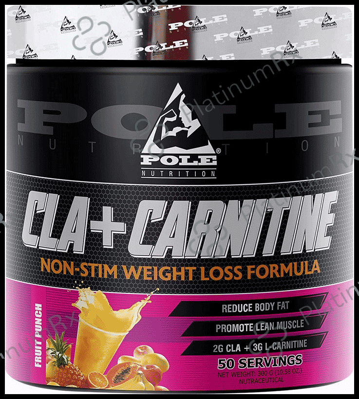 Pole Nutrition CLA + Carnitine Powder Fruit Punch