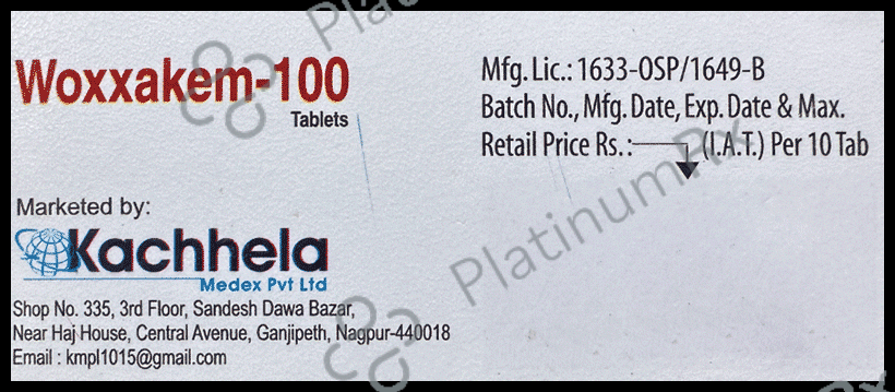 Woxxakem 100 Tablet