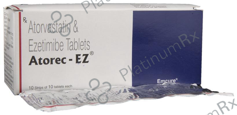 Atorec EZ 10/10mg Tablet 10s