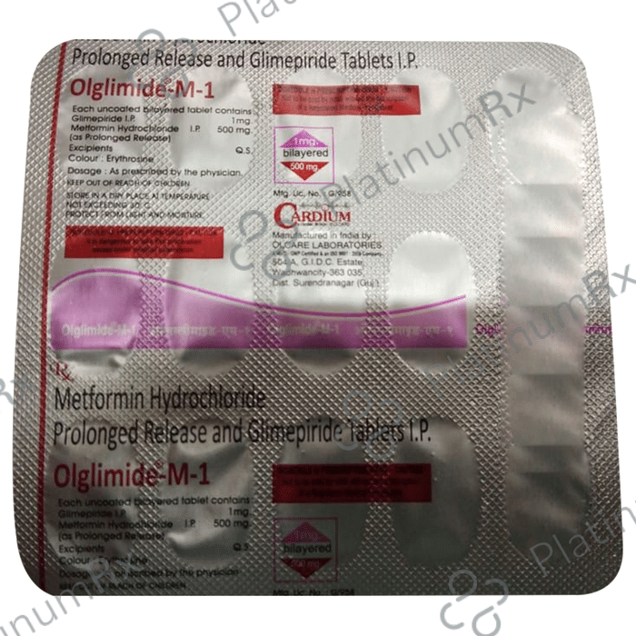 Olglimide-M 1 Tablet PR