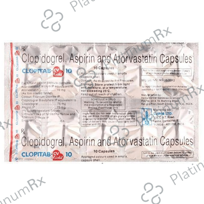 Clopitab CV Gold Capsule 10s