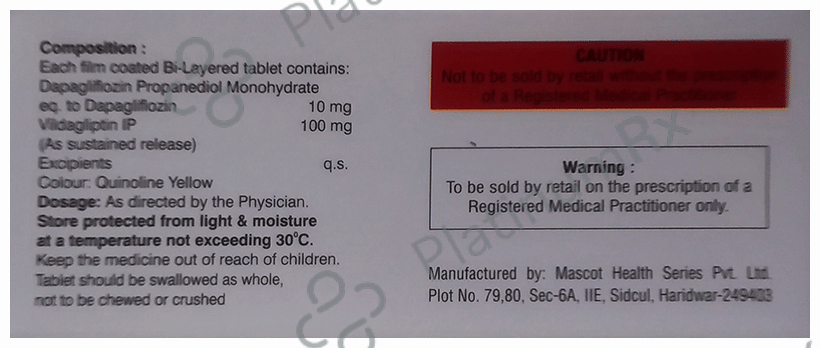 Gliptoryl DSR 10 Tablet