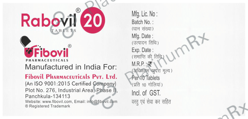Rabovil 20 Tablet