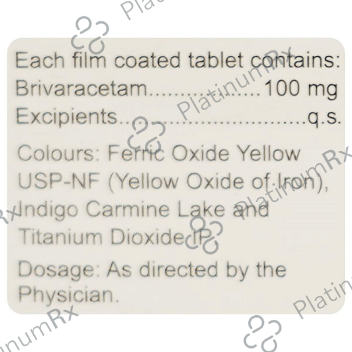 Brivasure 100mg Tablet 10s
