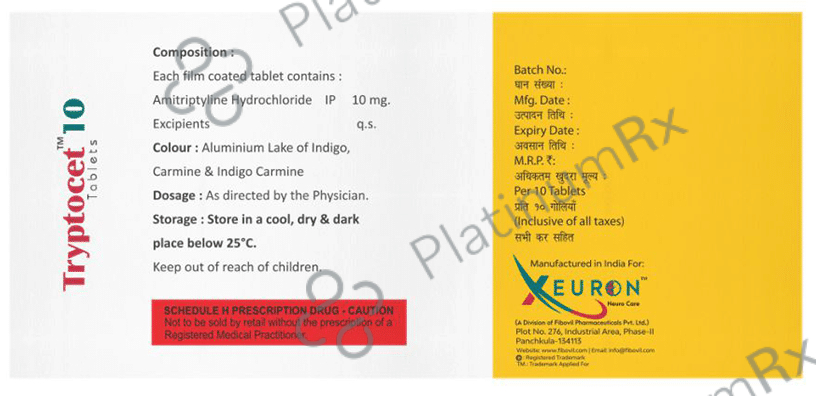 Tryptocet 10 Tablet