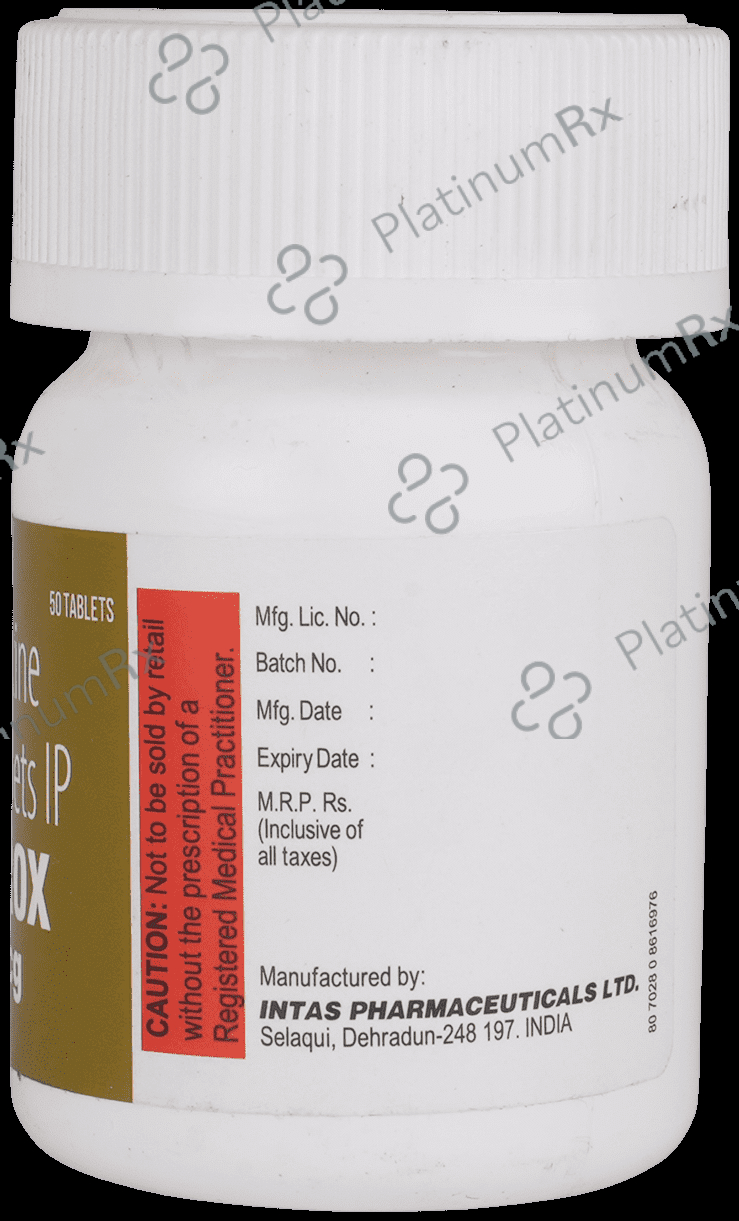 Lethyrox 125 Tablet 50 Tablet