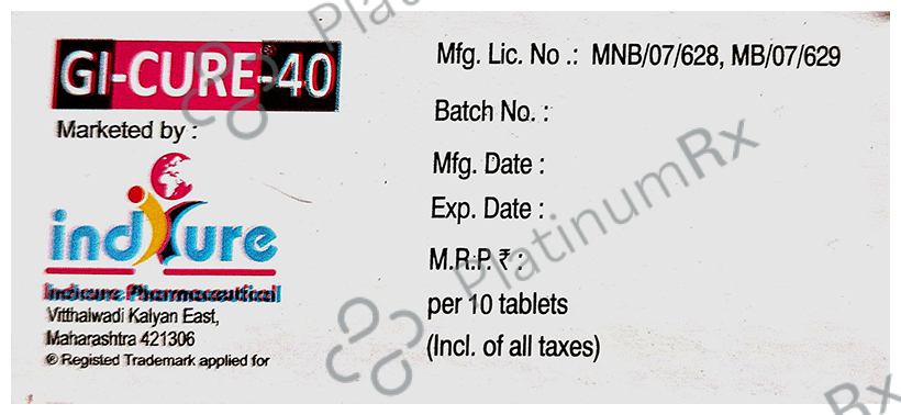 GI-Cure 40 Tablet