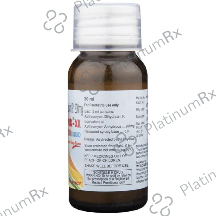 Aziwok XL 200mg Suspension 30ml