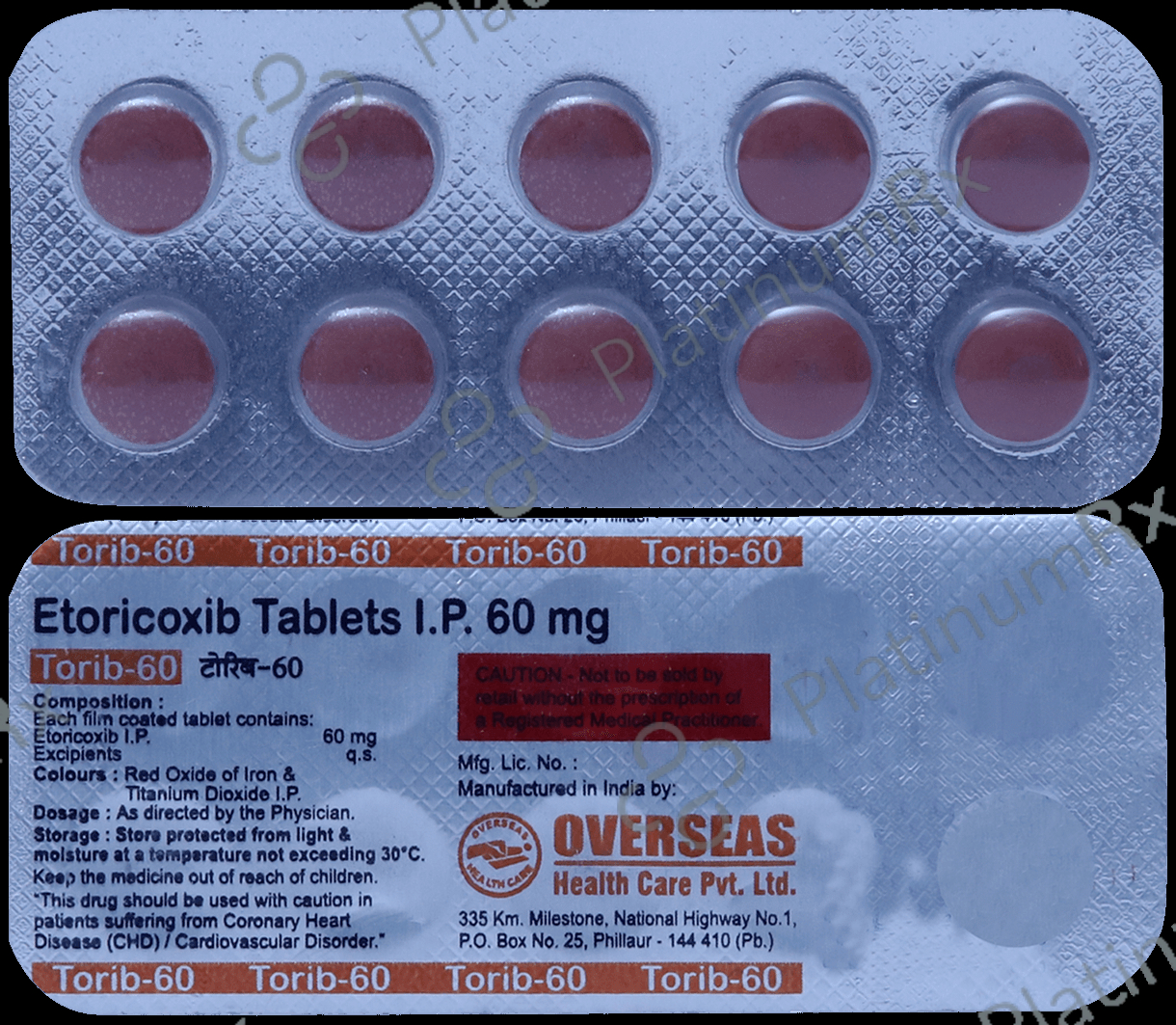 Torib 60 Tablet 10 Tablet