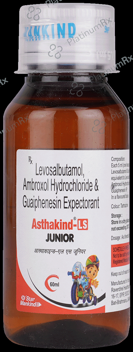 Asthakind LS Junior Expectorant 60ml