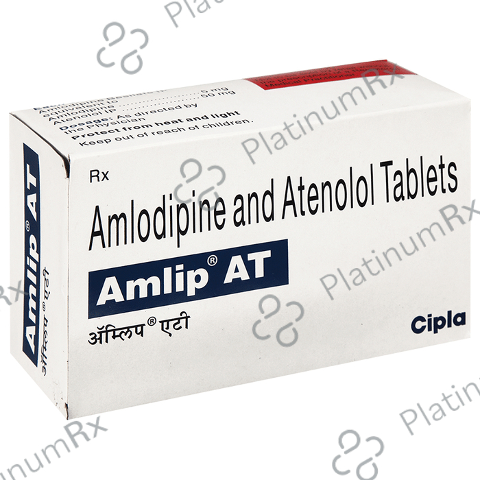 Amlip AT 5/50mg Tab 10s