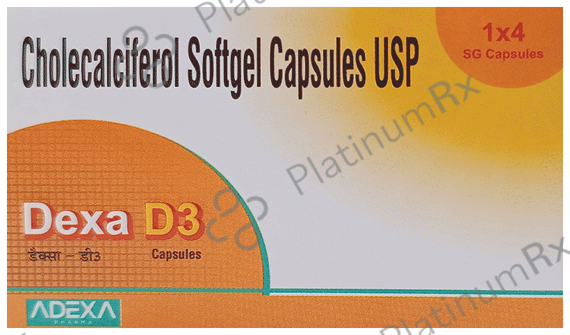 Dexa D3 Softgel Capsule