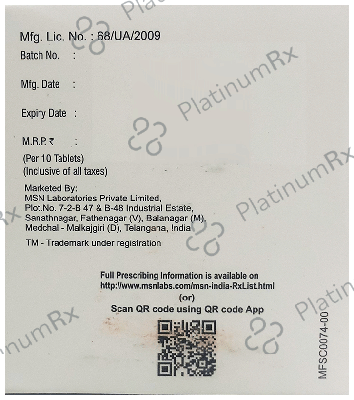 Linanext M ER 2.5/500mg Tablet 10s