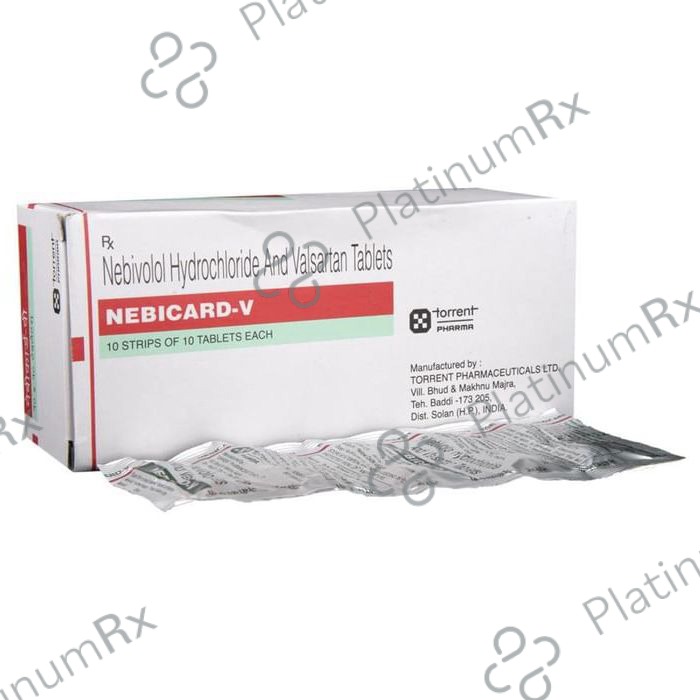 Nebicard V 5/80mg Tablet 10s