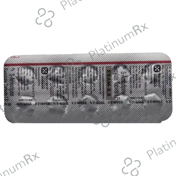 Esam 2.5mg Tablet 10s