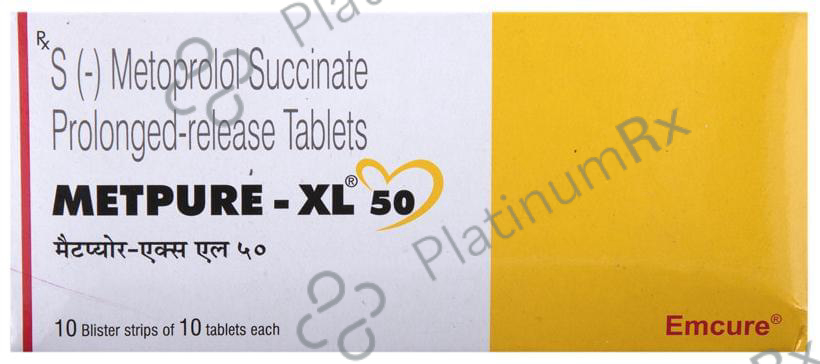 Metpure XL 50mg Tablet 10s