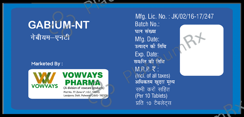Gabium NT Tablet