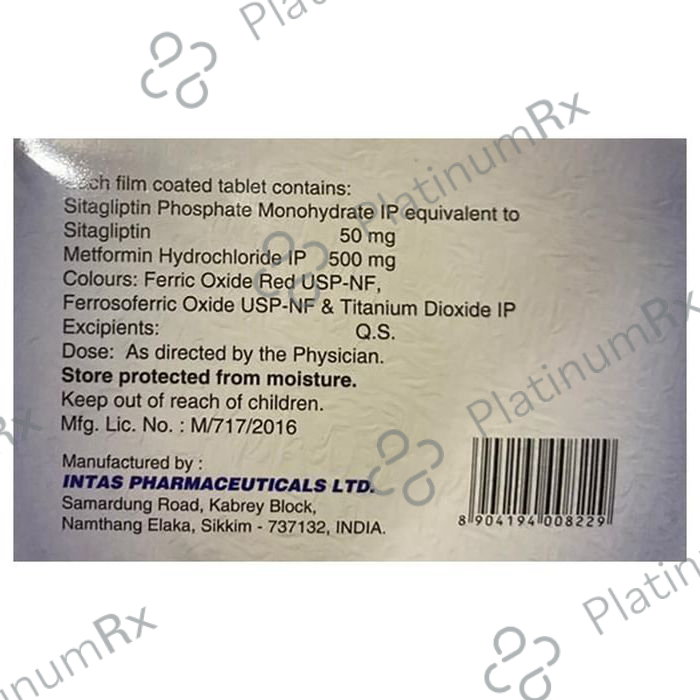 Sitara-M IR 50/500 Tablet
