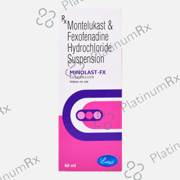 Minolast FX 4/60mg Suspension 60ml