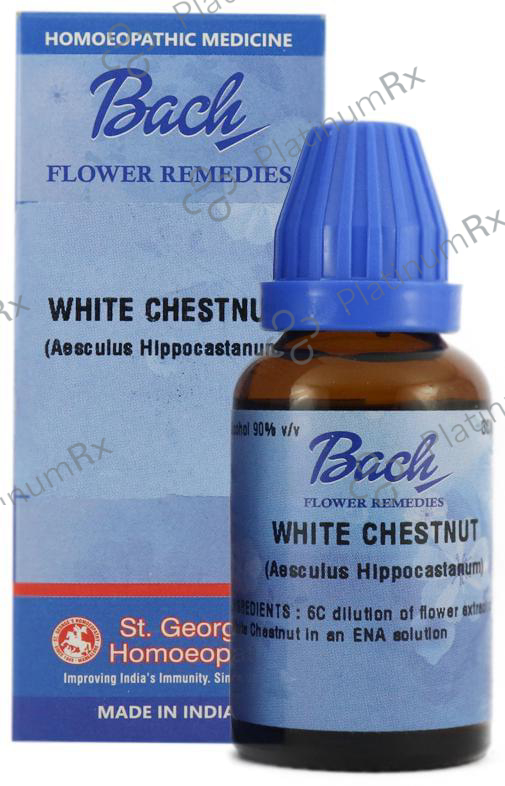 St. George’s Bach Flower White Chestnut 6 CH 100 ml