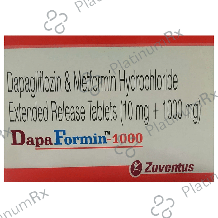 Dapaformin 1000 Tablet ER