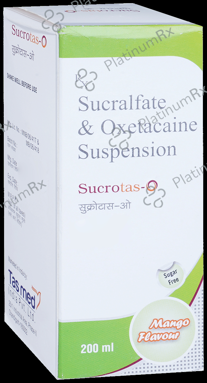 Sucrotas-O Oral Suspension Sugar Free