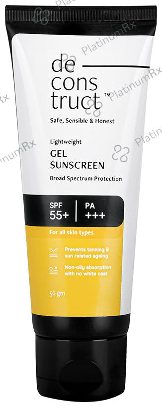 Deconstruct Lightweight Gel Sunscreen Gel SPF 55+ PA++++