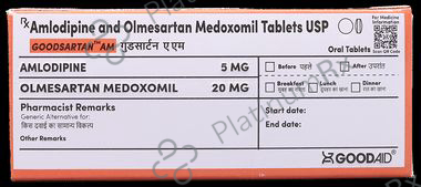 Goodsartan AM Tablet 20/5