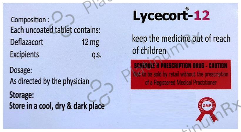 Lycecort 12 Tablet