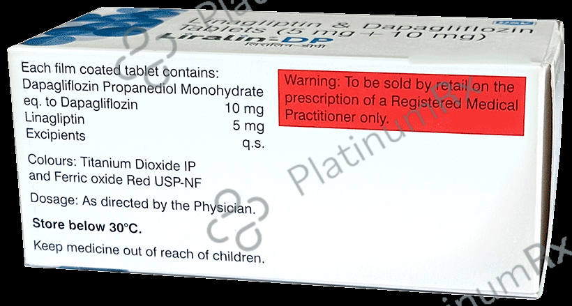 Liralin DP 10/5mg Tablet 10s