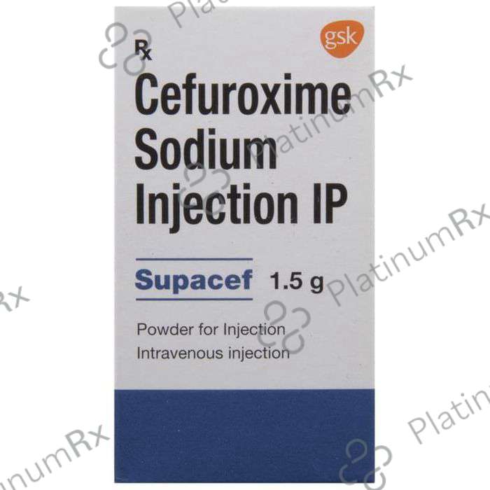 Supacef 1.5gm Powder for Injection 10ml