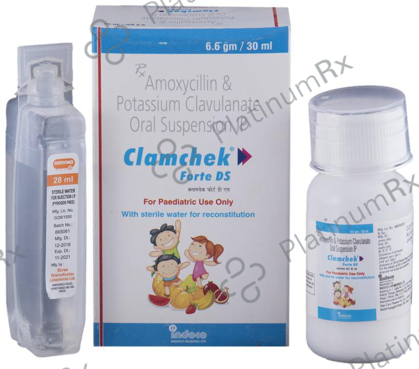 Clamchek Forte Dry Syrup