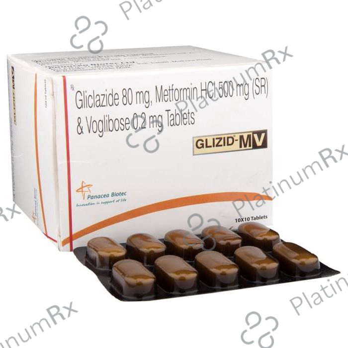 Glizid MV Tablet SR 10s