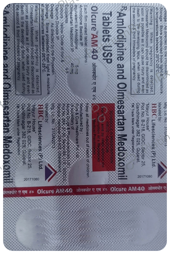 Olcure AM 40 Tablet