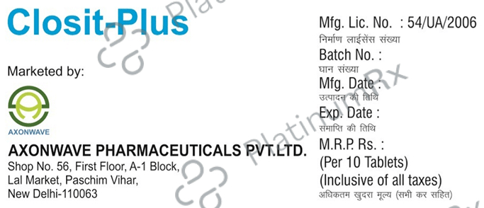 Closit-Plus Tablet