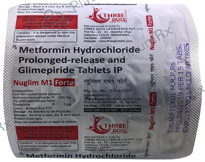 Nuglim M 1 Forte Tablet PR