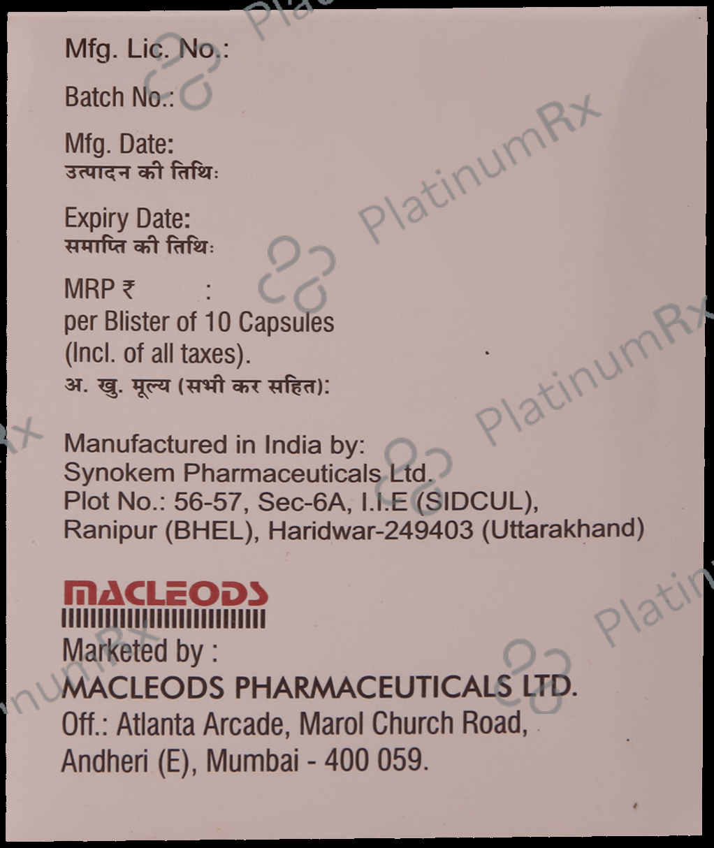 Rosumac Gold Forte 20mg Capsule 10s