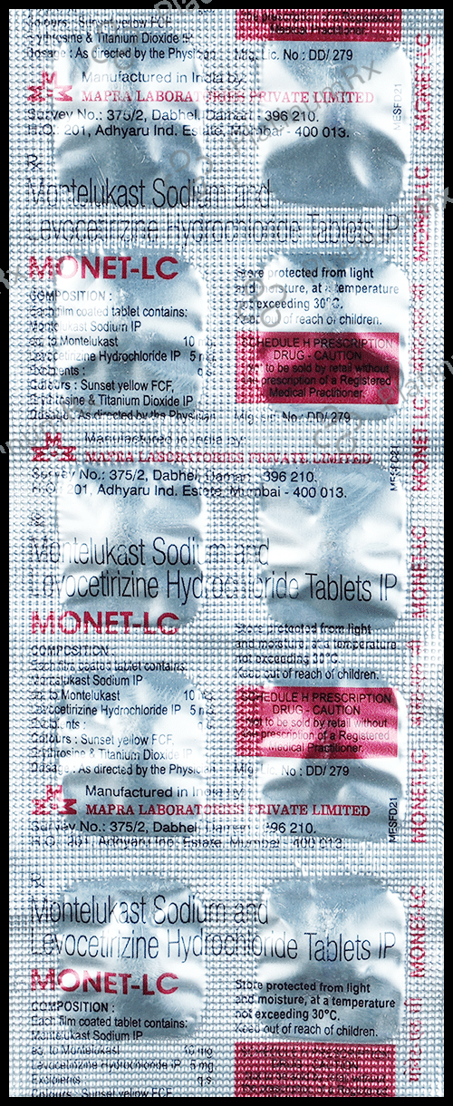 Monet LC 5mg/10mg Tablet