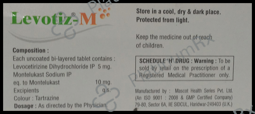 Levotiz-M Tablet