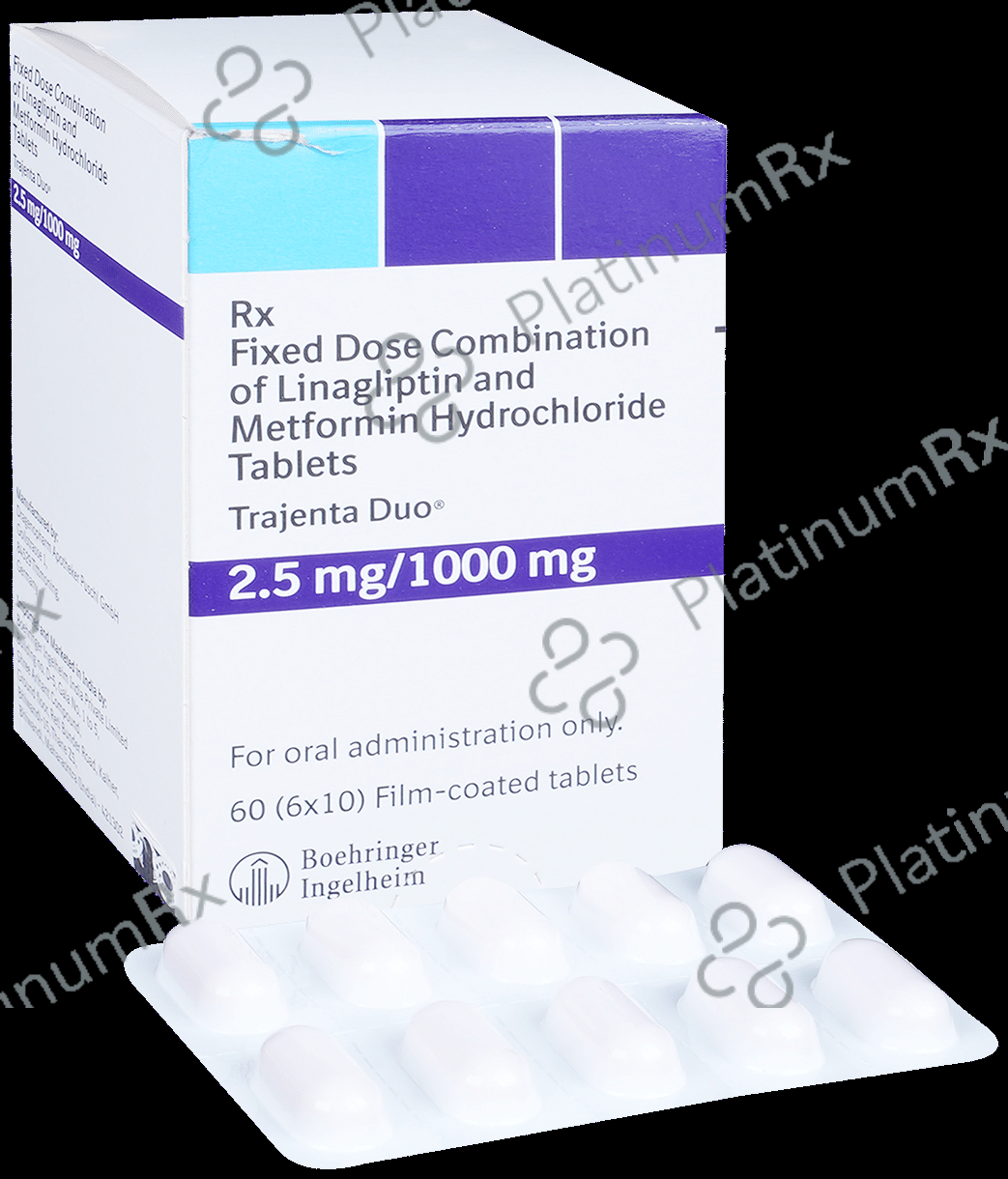 Trajenta Duo 2.5/1000mg Tablet 10s