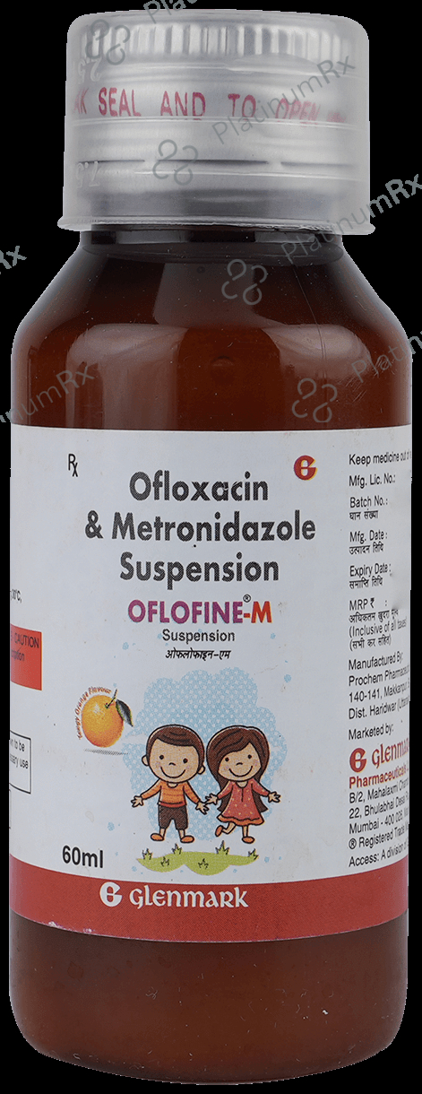 Oflofine M Oral Suspension Tangy Orange 60 Oral Suspension